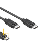 Cablu DisplayPort, DP20 tata - tata, 2m