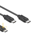 Cablu DisplayPort, DP20 tata - tata, 3m