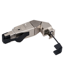 Conector industrial IP20 RJ45G Cat.6a pt. AWG22, 90°