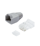 Conector RJ45 Cat.6 neecranat inclusiv manson gri, 100 buc