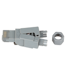 Conector UTP RJ45G Cat.6a instalare pe site