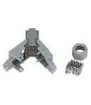 Conector UTP RJ45G Cat.6a instalare pe site