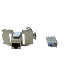 Modul RJ45 ecranat, cat 6 Class E, TOOLLESS LINE