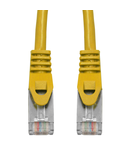 Patchcablu Cat.5 ecranat RJ45 galben 0,5m