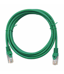 Patchcablu Cat.5 ecranat RJ45 verde 0,5m