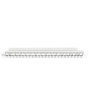 Patchpanel 19" 24 porturi(SFA)(SFB) goale,1UH,RAL7035,scurt