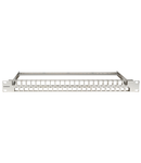 Patchpanel 19" gol pt. 48 module (SFB),1U,otel