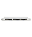 Patchpanel Cat.5 ecranat 24xRJ45G RAL7035