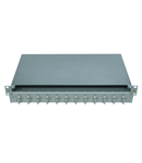 Patchpanel FO 19", 1UV, culisant, pentru 16 fibre, SC, MM