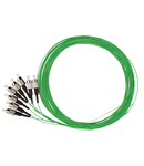 Pigtail FC, 50/125µm OM2, 2m, Easy Strip, verde, 4buc