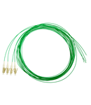 Pigtail LC, 50/125µm OM2, 2m, Easy Strip, verde, 4buc