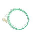 Pigtail LC, 50/125µm OM3, 2m, Easy Strip,Aqua,4buc