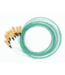 Pigtail SC, 50/125µm OM3, 2m, Easy Strip,Aqua,4buc