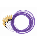 Pigtail SC, 50/125µm OM4, 2m, Easy Strip, Violet,4buc