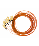 Pigtail SC, 62,5/125µm OM1, 2.0m, Easy Strip, Orange,4buc