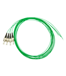 Pigtail ST, 50/125µm OM2, 2m, Easy Strip, verde, 4buc