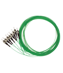 Pigtail ST, 50/125µm OM2, 2m, Easy Strip, verde, 4buc