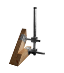 Sistem Fixare Verticala pe lemn pt. catarg D60mm,Ol