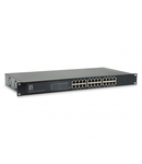 Switch 24xRJ45 10/100/1000 (PoE+), 19", 150W