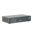 Switch 8xRJ45 10/100 (PoE) + 1xRJ45 + 1xSFP 1000, alimentare