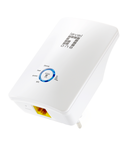 WLAN Extender 300Mbps, 2.4GHz, 1xRJ45 10/100Mbps, alb