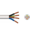 Cablu flexibil cupru 4x2.5 mm alb 