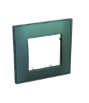 Altira - cover frame - 1 gang - emerald