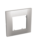 Altira - cover frame - 1 gang - aluminium