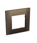 Altira - cover frame - 1 gang - bronze