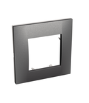 Altira - cover frame - 1 gang - graphite