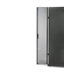 NetShelter SX 48U 600mm Wide Perforated Split Doors Grey