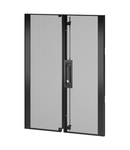 NetShelter SX 18U 600mm Wide Perforated Split Doors Black