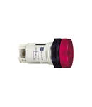 round pilot light Ø 22 - IP 40 - red - BA 9s neon - 230 V - screw clamp