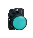 Lampa Pilot Rot. Ø 22 - Verde - Led Integral - 110 - 120 V - Borne Clema-Surub