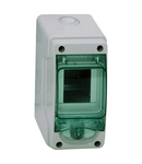 Mini-Carcasa Aparenta Kaedra - Ip 65 - 1 X 3 Module - Usa Transparenta