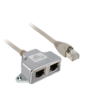 Divizor „T” Modbus - 1 X Rj45 Tata Si 2 X Rj45 Mama - Cablu 1 M