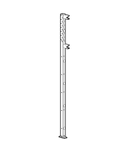 HyperPod Frame - Vertical Post (x2), Short Frame