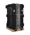 NetShelter SX 48U 600mm Wide x 1200mm Deep Enclosure with Sides Black -2000 lbs. Shock Packaging