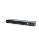 Rack PDU, cu switch-uri, 1U, 12 A/208 V, 10 A/230 V, (8) C13