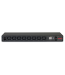 Rack PDU, contorizat, 1U, 12 A/208 V, 10 A/230 V, (8) C13