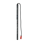 Rack PDU, Metered, Zero U, 22KW, 230V, (12)C19 & (6)C13, 6FT Cord