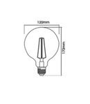 Sursa de iluminat, bec FILAMENT BL125 4W E27 ADVANCE 2200K