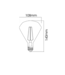 Sursa de iluminat, bec FILAMENT CR110 4W E27 ADVANCE 2200K