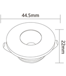 MINICOB 3W Spot tip DOWNLIGHT 3000K