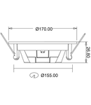 SMD-CRP 12W PANEL 3000K