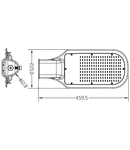 Lampa stradala cu LED 100W SMD 6000K