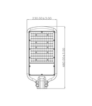 Lampa stradala cu LED 100W SMD 6000K