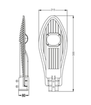 Lampa stradala cu LED 30W COB 6500K