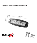 Proiector GALAXY MINI VG 18W 12/24V 6000K