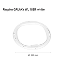 Inel pentru proiector  GALAXY WL 105R white